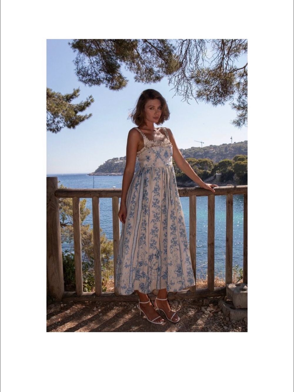 Agua by Agua Bendita Barbara Bougainvillea Midi Dress Size: Medium - Picture 7 of 14